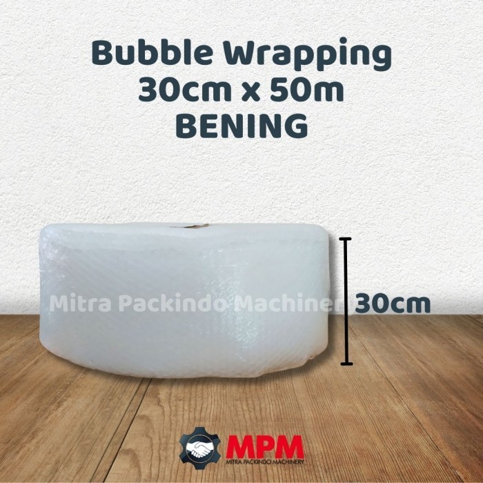 

Bubble Wrapping 30cm / Buble Wrap / Plastik Gelembung 30 cm ROLL - 30cm ROL BENING, Economy - HJ