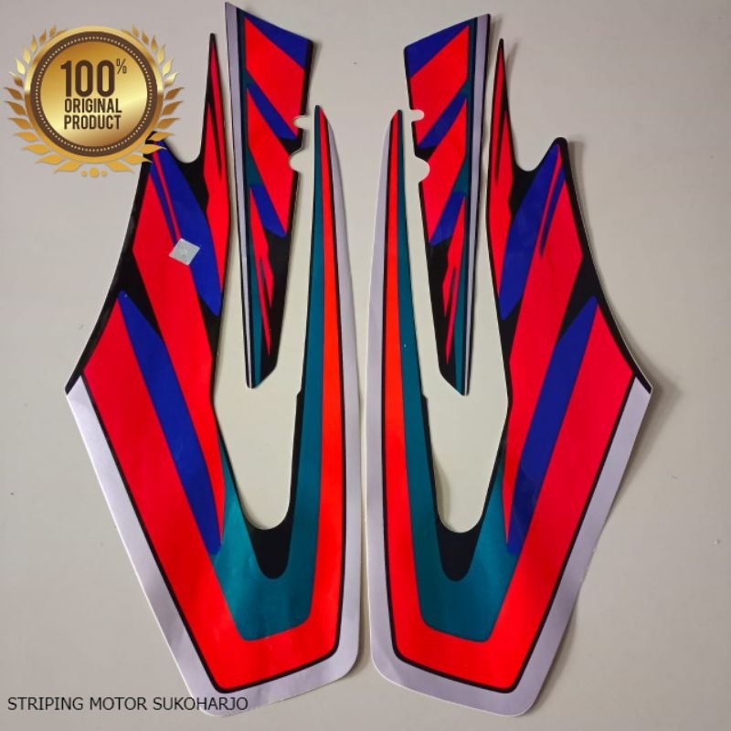 (ORI) striping yamaha RX king 1996 1997 kualitas original