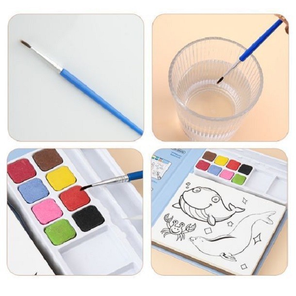 

BUKU MEWARNAI MENGECAT PAINTING GAMBAR BERVARIASI ISI 18 GAMBAR LUCU RB9