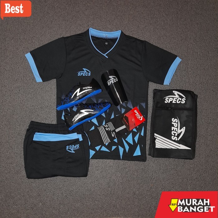 rekomendasi sepatu futsal PAKET KOMPLIT SEPATU FUTSAL SPECS ACC LIGHTSPEED ULTRA - PKT5 White Spyd, 