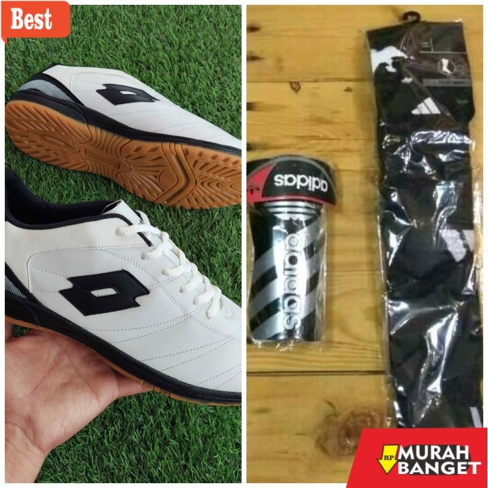 rekomendasi sepatu futsal COD Paket Lengkap Sepatu Futsal Size Jumbo Ukuran 44 45 46 47 - PKTSpecsHt