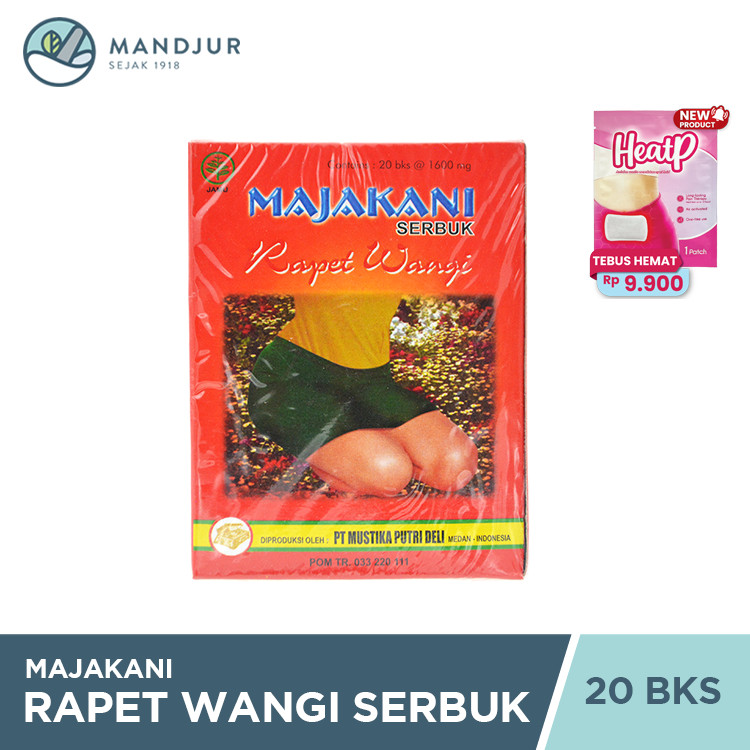 Majakani Rapet Wangi Serbuk - Jamu Kesehatan Daerah Kewanitaan