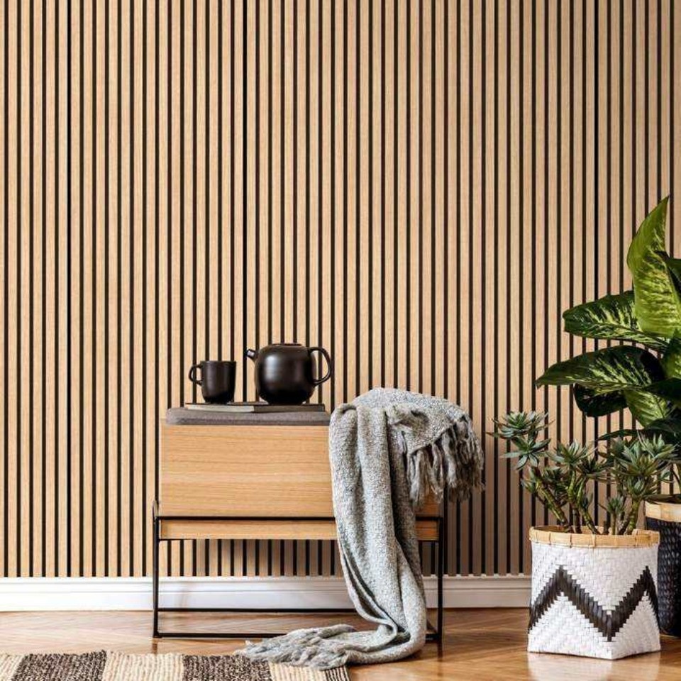 Modern Interior Wall Decoration Akupanel Acoustic Panel Wooden Sound Isolation Acoustic Wall Panel