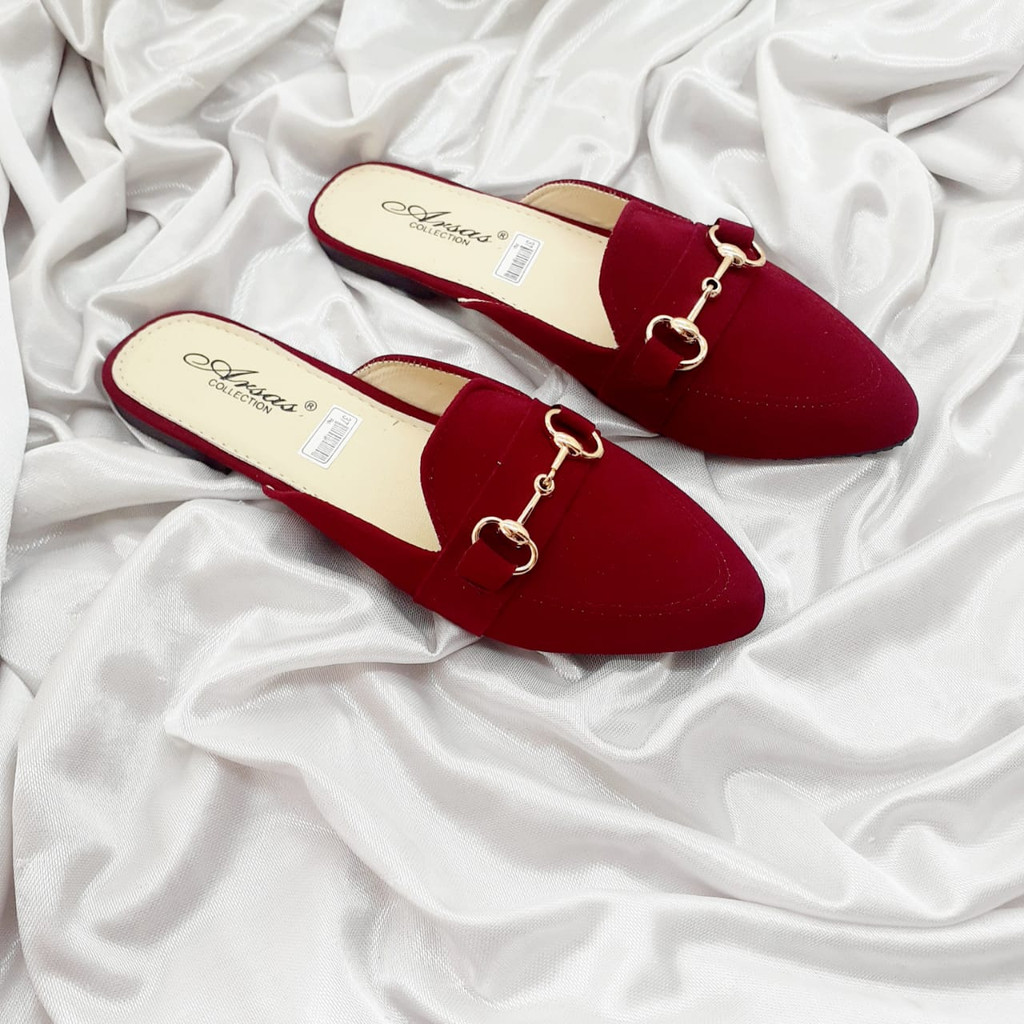 Sandal Sepatu Wanita Mules