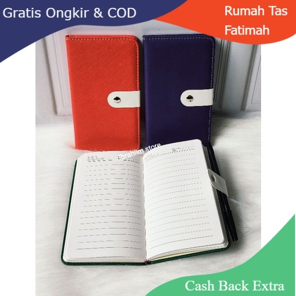 

Promo BUKU AGENDA KANCING SEDANG / NOTEBOOK KANCING SEDANG BUKU AGENDA / BUKU CATATAN By Rumah Tas Fatimah