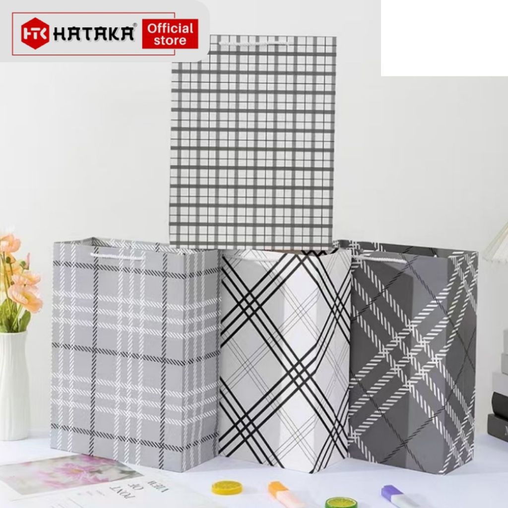 

[40738] HATAKA PAPERBAG MOTIF UKURAN 38X29X12.5 TAS KADO ULANG TAHUN GOODIE BAG MOTIF