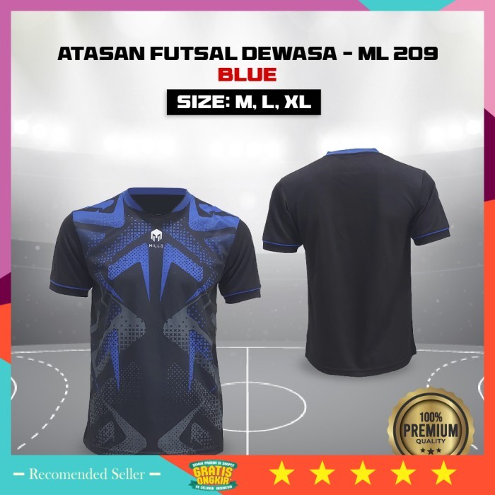 Pakaian Olahraga Pria Wanita Murah Ketat Keren /BAJU OLAHRAGA SEPAKBOLA FUTSAL BAJU LARI PRINTING ML