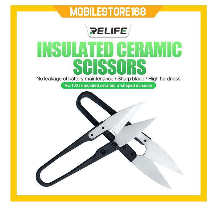

GUNTING INSULATED CERAMIC U-SCISSORS / GUNTING KERAMIK