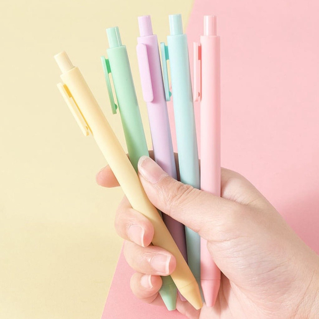 

1step PULPEN MEKANIK POLOS PASTEL PENA LUCU PEN KARAKTER BOLPEN UNIK S078