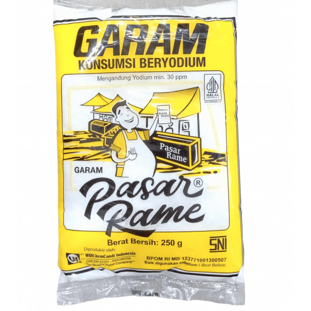 

[Garam] Pasar Rame Garam Halus | Kemasan 250gr