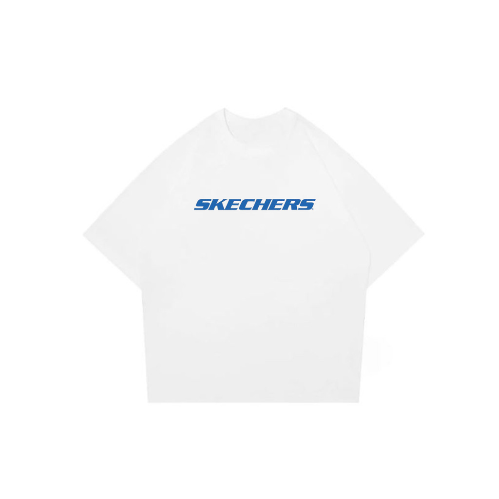 KAOS T-SHIRT PREMIUM SKECHERS  UNISEX SIZE S-XL COTTON COMBED 24S
