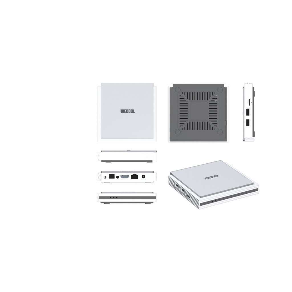 MECOOL KM2 PLUS DELUXE Android 11 Certified TV BOX Google TV Dolby Vision Atmos 4GB DDR4 32GB 1000M 