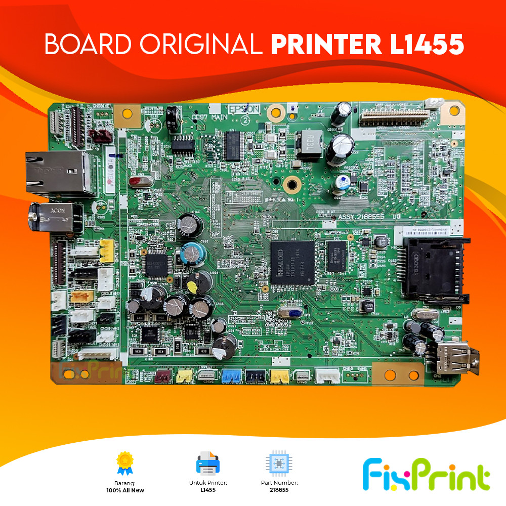 Motherboard Epson L1455 Original Board L1455 Mainboard L1455 Part Number Assy 218855