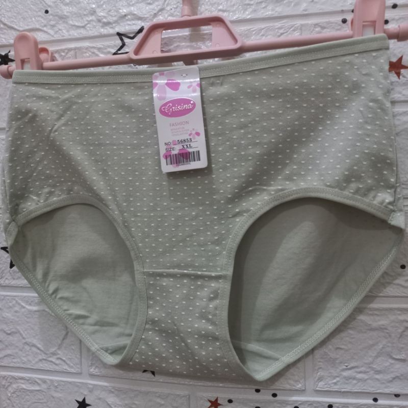 CD Wanita Grisina Motif Grafis Size XXL Lembut