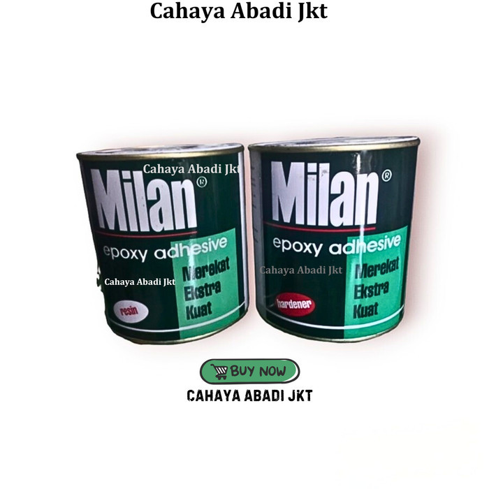 

Promo Lem Epoxy Adhesive Milan Resin + Hardener Set 1,2kg / Milan Epoxy Adhesive Set Natural 1,2kg