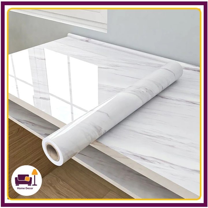 Stiker PVC Motif Marmer PVC Sheet Lebar 60 cm