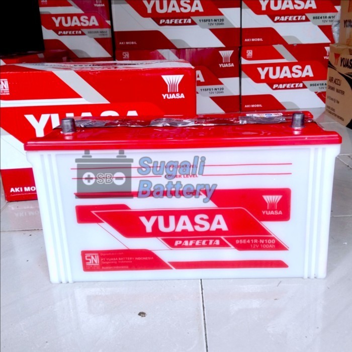 Aki Daihatsu Truk Delta, Taft, Rocky Accu Basah YUASA N100 12Volt 100Ah Original Yuasa