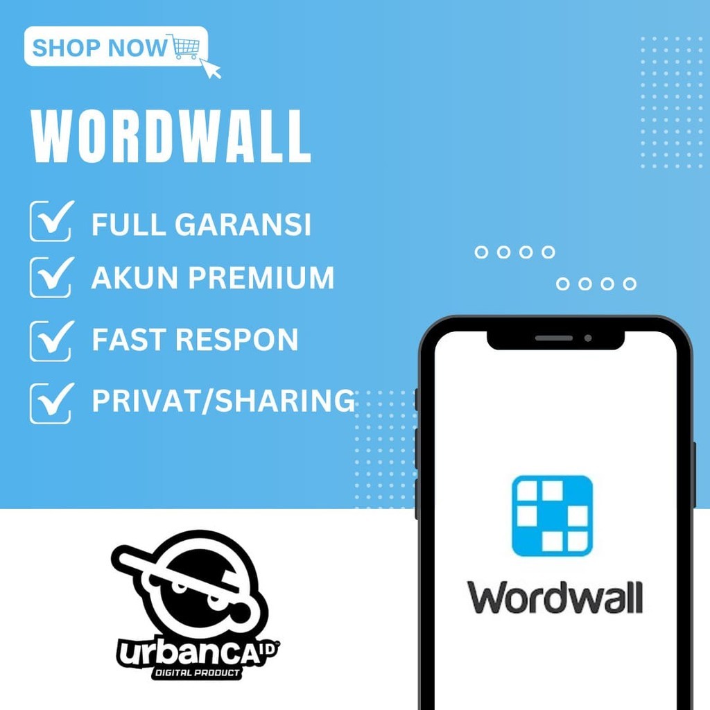 Akun Wordwall Premium 1 Tahun Garansi Full