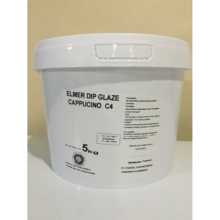 

Elmer Cappucino c4 Dipping Glaze 5 kg