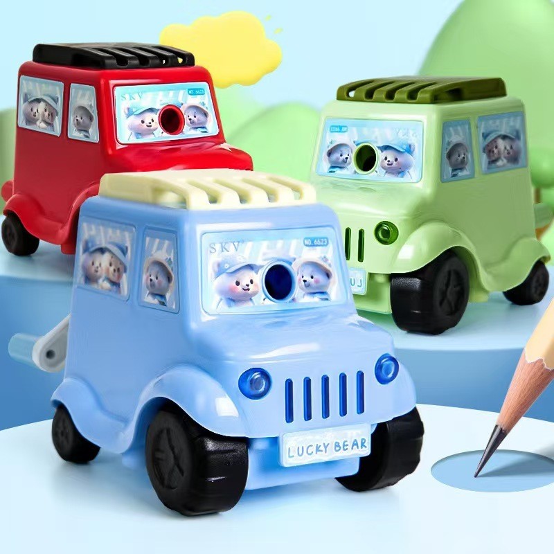 

BOBOMART serutan Pensil putar Rautan Pensil Putar Ongotan Sharpener Peruncing Pensil Anti Karat