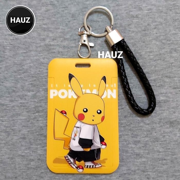 

READY Gantungan Kunci ID ATM Akses Card Holder Cover Kartu Lucu 25 - B
