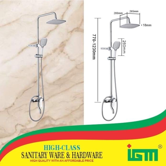 Shower Tiang set IGM/ SHOWER TIANG SET IGM / SHOWER COLUMN IGM - IK 046