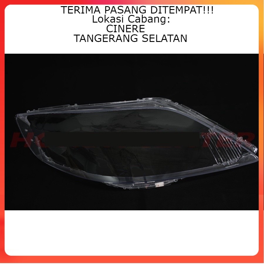 Cover mika kaca lampu depan honda city gd8 2006 2007 2008 mika kaca lampu depan honda city gd8 2006 