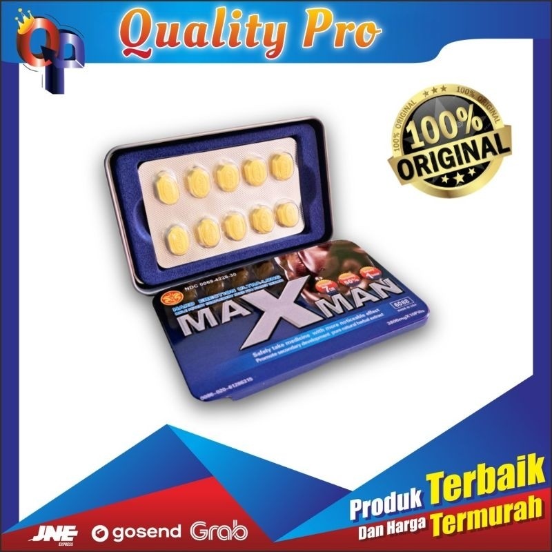 ORIGINAL 100% Obat Kuat Pria Tahan Lama XM4N VigraX Original Usa