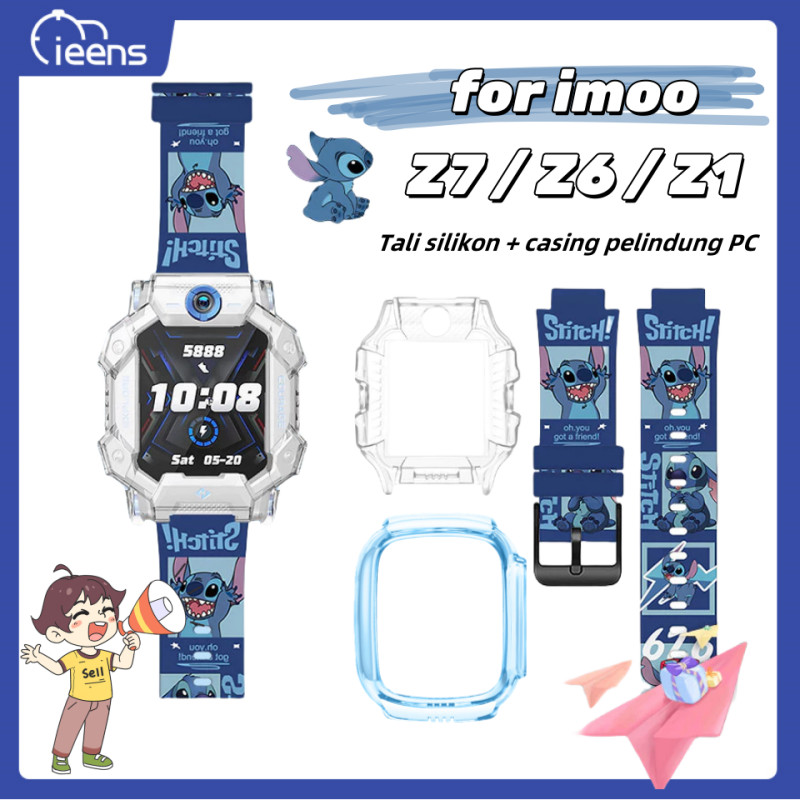 tali for imoo z1 tali jam silikon cocok untuk tali jam tangan imoo z6 z7 motif kartun tali jam tanga