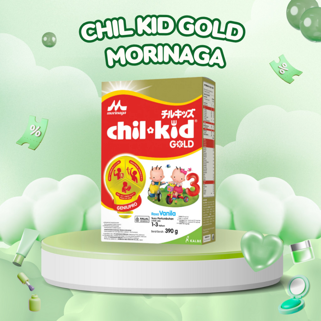 

NEW CHIL KID Morinaga Chilkid Gold Madu/Vanila 390 gr PREMIUM