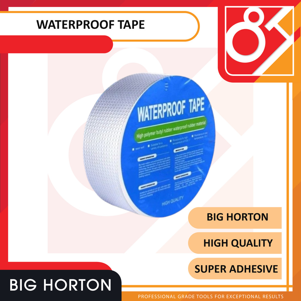 

Lakban Aluminium Foil Tape Waterproof Tebal 5CM Panjang 5M Full Tahan Panas Anti Bocor