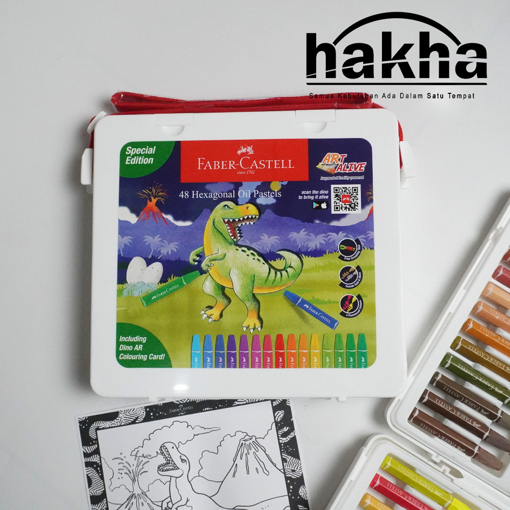 

Faber Castell Crayon Faber Castell Hexagonal Oil Pastel Isi 48 Warna Special Edition