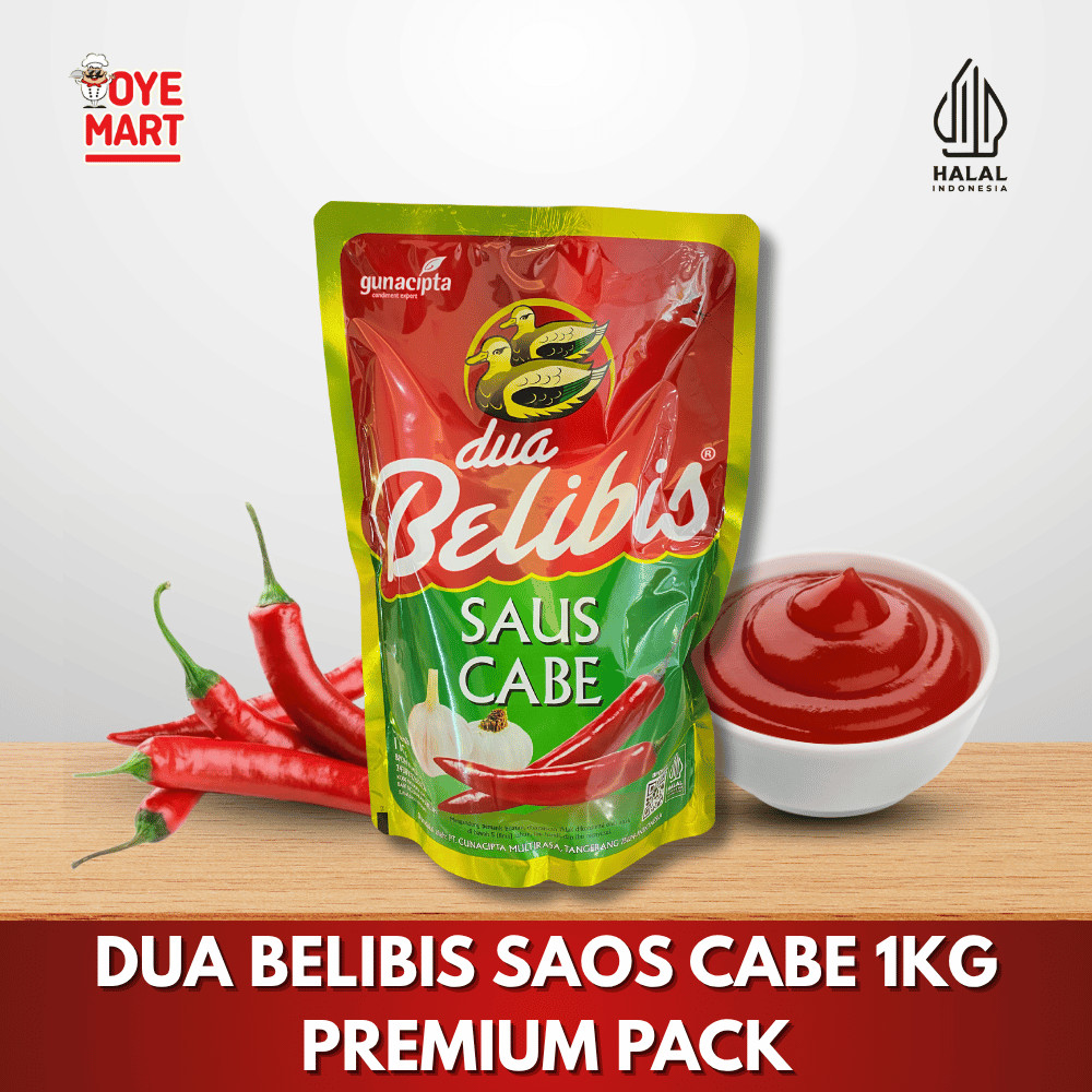 

DUA BELIBIS SAUS CABE 1KG PREMIUM / SAOS CABE