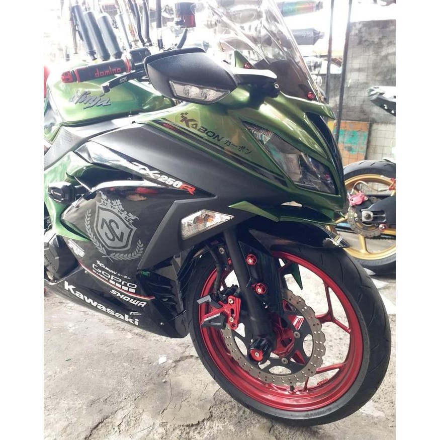 Spion lampu Sein ZX 10R spion ZX 10R sein led kaca spion ZX10R
