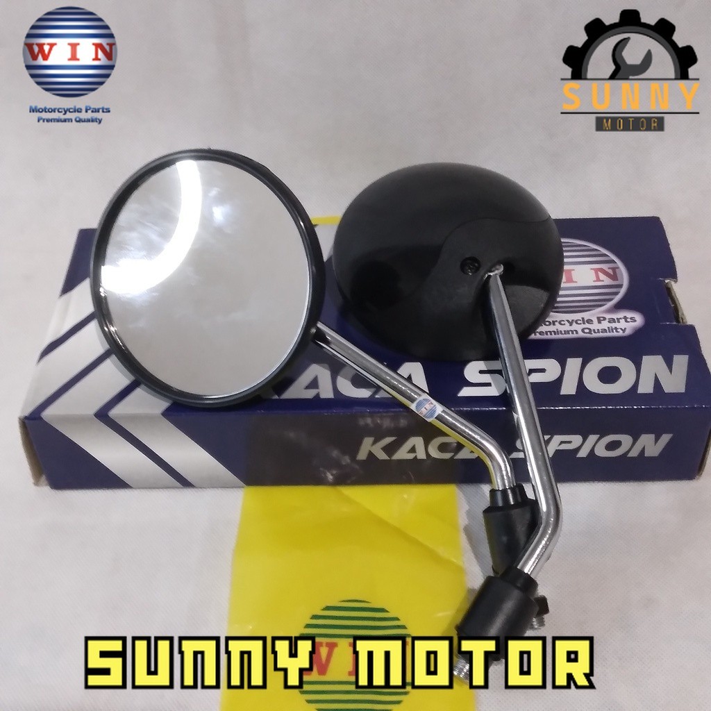 Kaca Spion Scoopy Karbu 2010 2011 2012 2013 Set Kiri Kanan WIN | sepasang sepion motor karburator ho