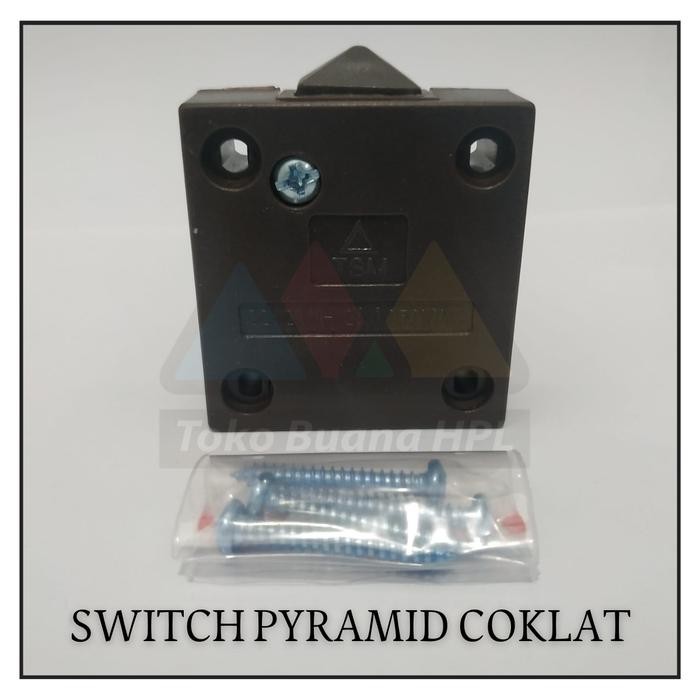 

SWITCH PYRAMID UNTUK PINTU SLIDING - HitamSale