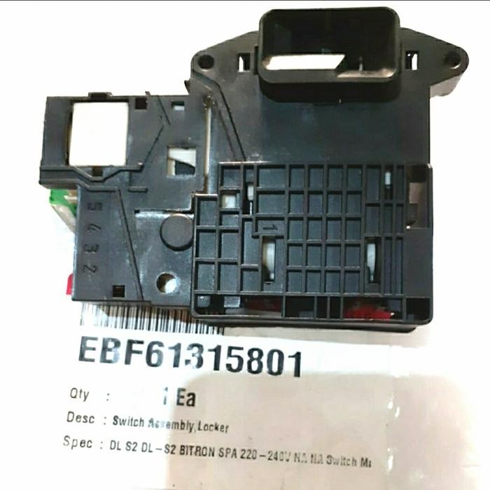 

Door lock - Swict lock - Switch pintu mesin cuci LG type F1014NTGW