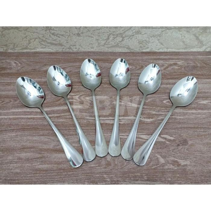 COD Sendok Makan Mirror Finish Hotel Quality / Sendok Makan Tebal Stainless / Sendok Hotel - Sendok