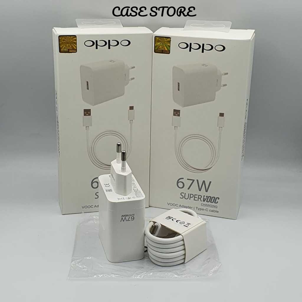 CASE STORE - Charger Super Vooc Type C OPPO 65W / 67W / 80W / 100W Super Fast Charging