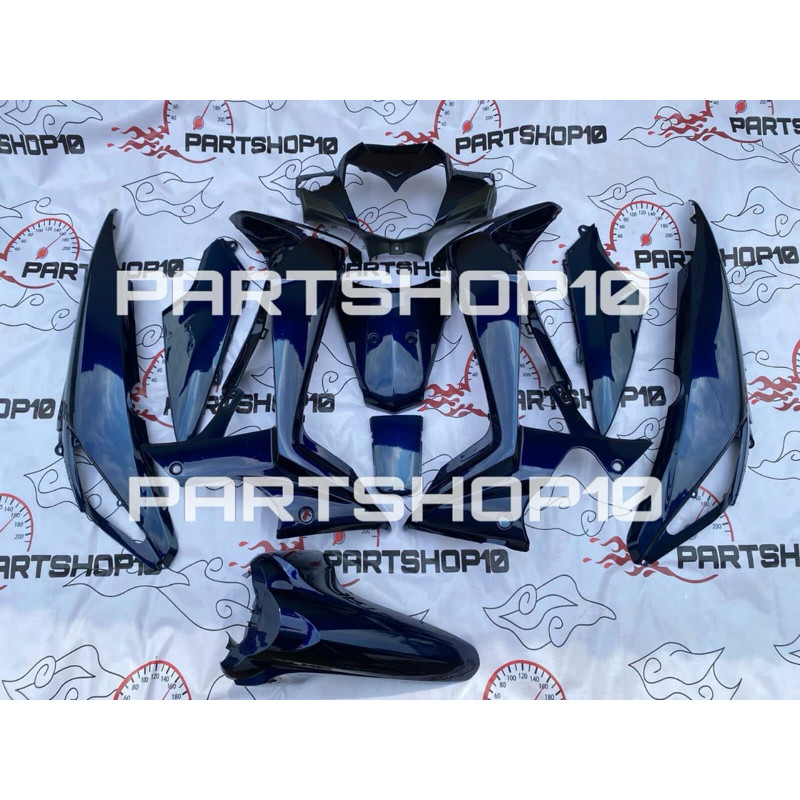 HONDA SUPRA X 125 BATMAN full body full set kasar halus supra x 125 batman warna kuning tahun 2008 2