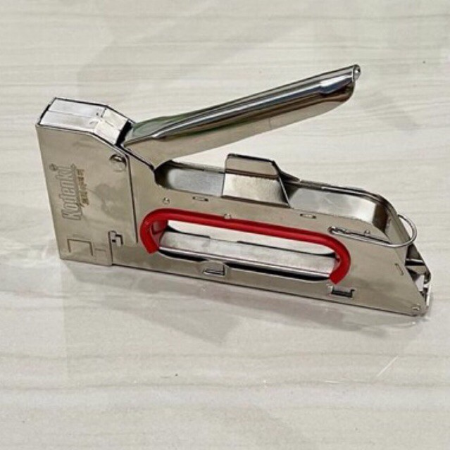 

Staples Tembak Jok Kulit Motor / Stapler Kayu KODENKI R23 Gun Tacker Berkualitas