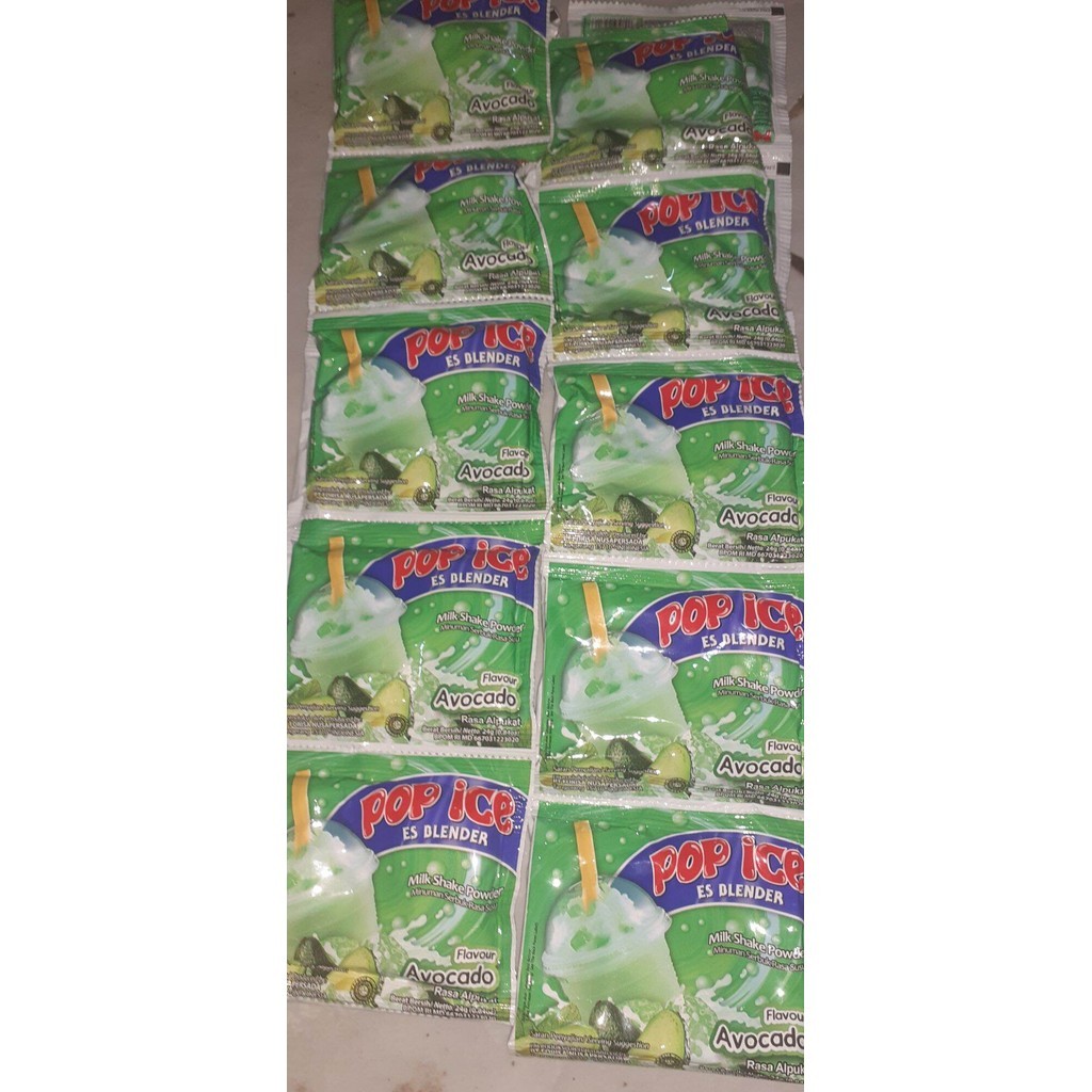 

pop ice avocado isi 10 pcs