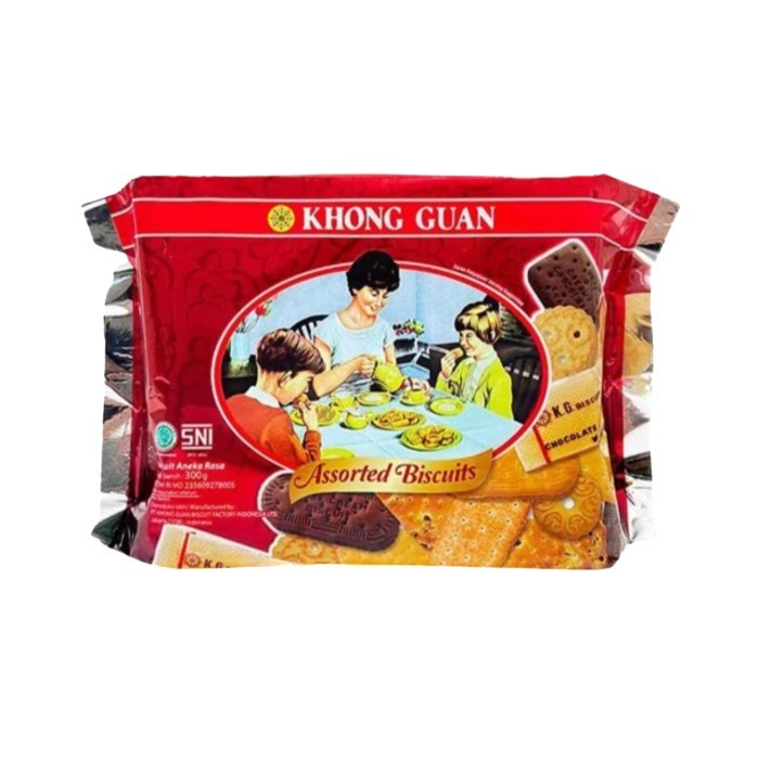 

Khong Guan Biscuit Red Assorted 300G
