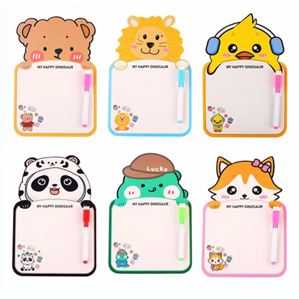 

MM Papan Gambar Anak Bisa Dihapus/ Papan Gambar Anak/ Papan Tulis Mini Motif Hewan Lucu R1242