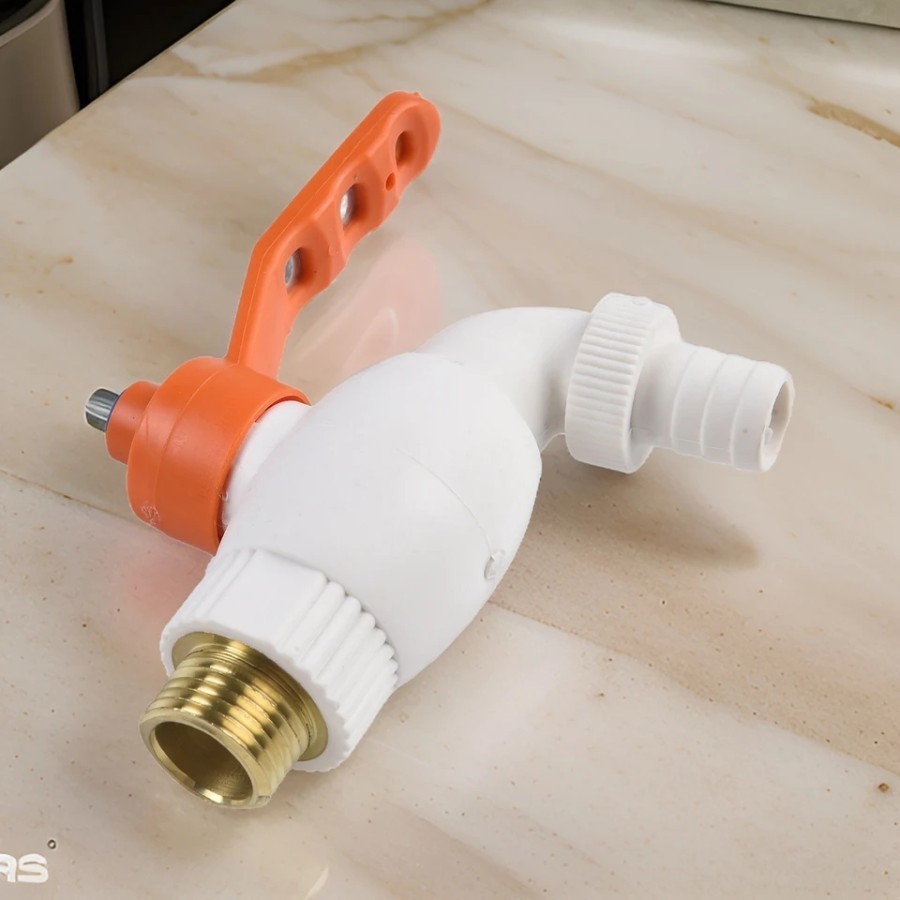 kran air 1/2 inch Import kuningan Plastik Kran Taman PVC Kran Turkey