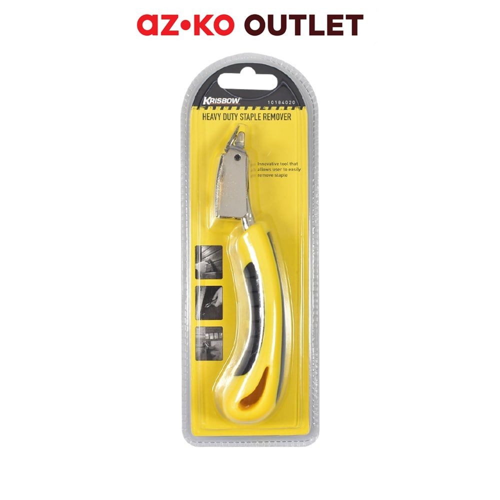 Krisbow Pencabut Staples Heavy Duty - Kuning Heavy Duty Staple Removal Alat Pengambil Staples Perlen
