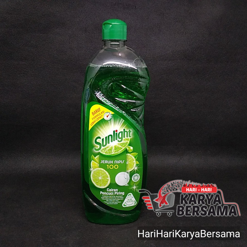 SUNLIGHT SABUN PENCUCI PIRING JERUK NIPIS 100 BOTOL 750ML