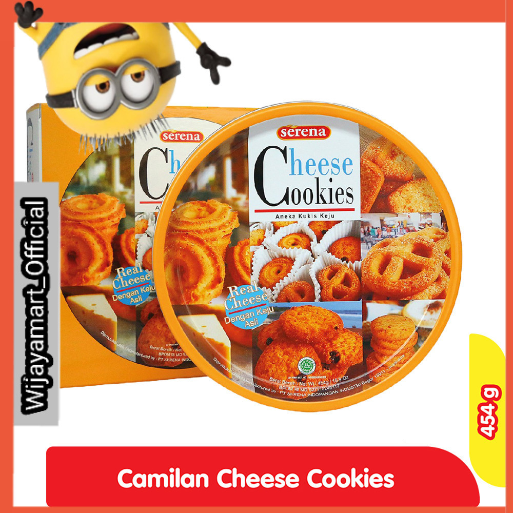 

SERENA Cheese Cookies Keju Kaleng 454 g