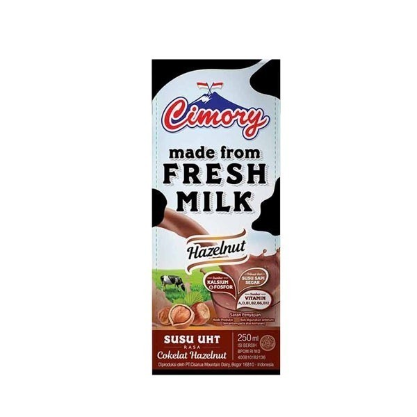 

HPM - CIMORY UHT MILK HAZELNUT 250 ML - SUSU AMY