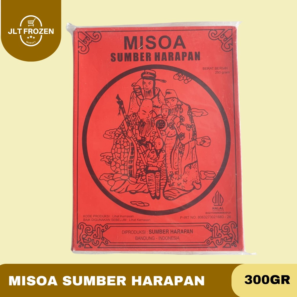 

Misoa Sumber Harapan Bandung / Mi kering / Mee Soa / Kemasan 300gr